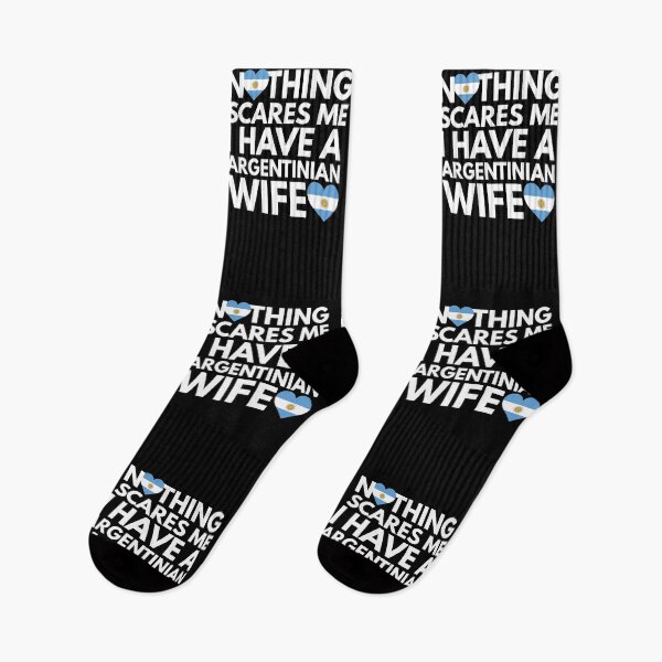 Item preview, Nothing Scares Me I Have Argentinian Wife designed and sold by HelloFromAja.