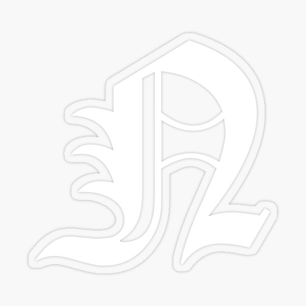 n-old-english-initial-white-transparent-sticker-letter-n-sticker-for-sale-by-typeglyphs-redbubble