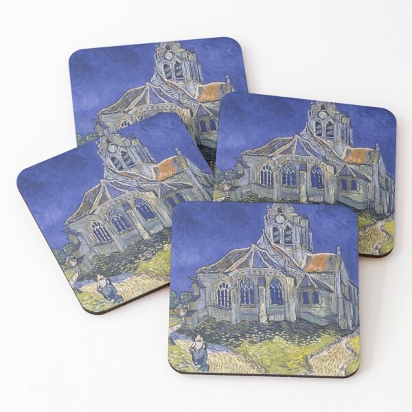 Item preview, Vincent van Gogh - The Church In Auvers Sur Oise, 1890  designed and sold by Vivanne-art.