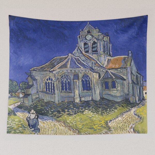 Item preview, Vincent van Gogh - The Church In Auvers Sur Oise, 1890  designed and sold by Vivanne-art.