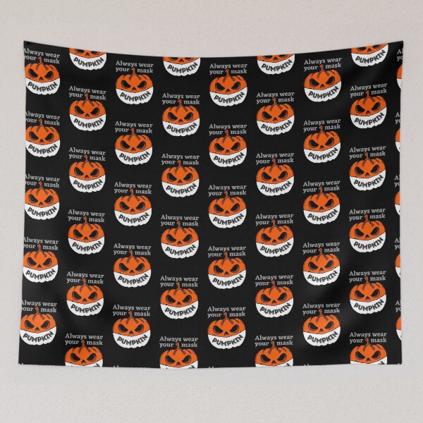 Item preview, Always Wear Mask, Pumpkin! designed and sold by JockArts.