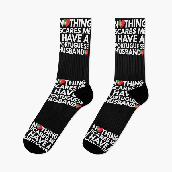 Item preview, Nothing Scares Me, I Have Portuguese Husband designed and sold by HelloFromAja.