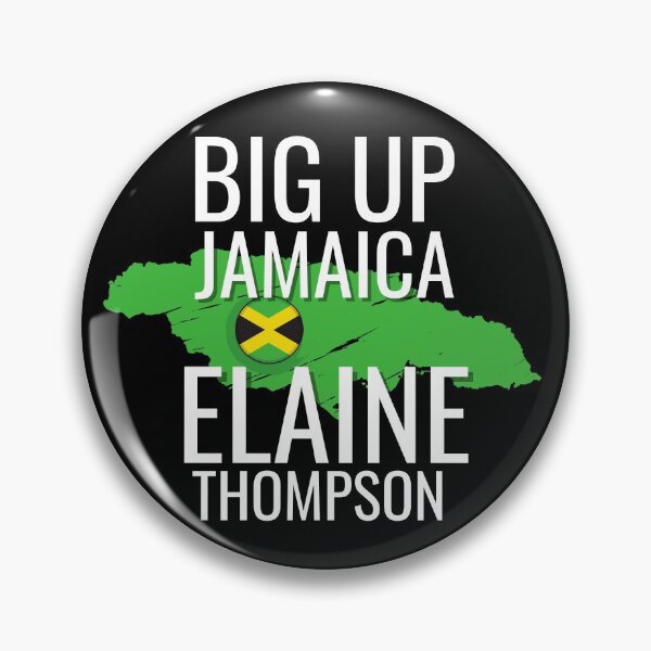 Item preview, Big Up Jamaica | Elaine Thompson-Herah    designed and sold by NoirOwned.