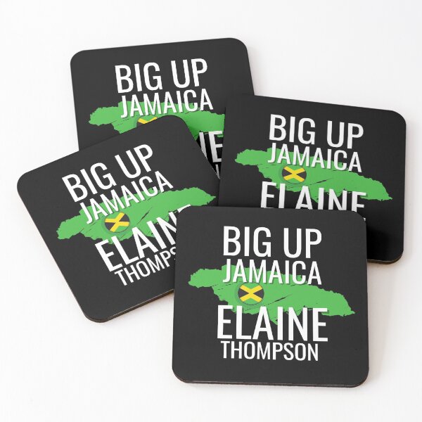 Item preview, Big Up Jamaica | Elaine Thompson-Herah designed and sold by NoirOwned.