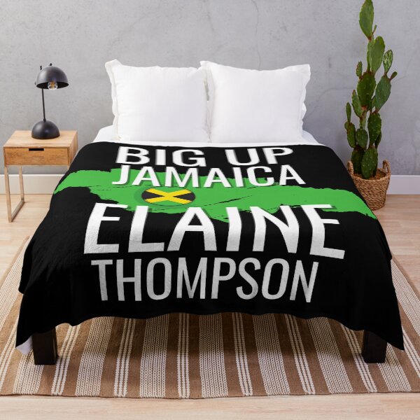 Item preview, Big Up Jamaica | Elaine Thompson-Herah designed and sold by NoirOwned.