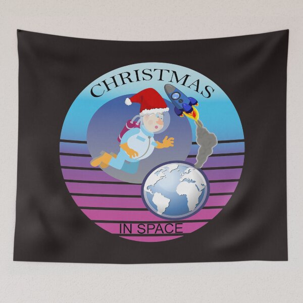 Item preview, Christmas in Space - Santa Claus Astronaut designed and sold by LashCreations.
