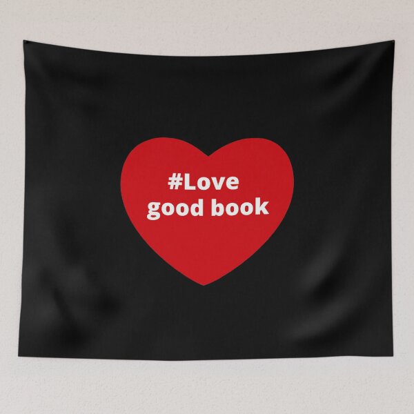 Item preview, Love Good Book - Hashtag Heart designed and sold by krrowenapqn.