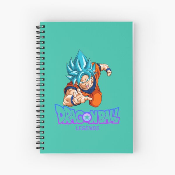 Goku super saiyan Blue by bessalius Spiral Notebook by Bessalius