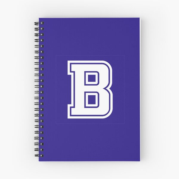 Artikelvorschau, Buchstabe B, Anfangs-B Varsity-Stil entworfen und verkauft von ShineCreative.