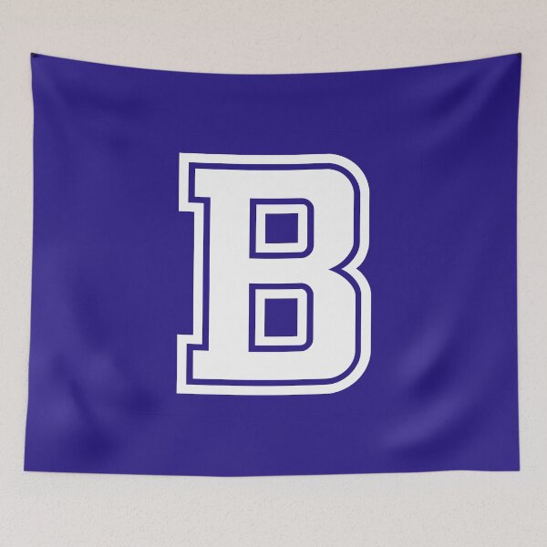 Item preview, Letter B, Initial B Varsity style designed and sold by ShineCreative.
