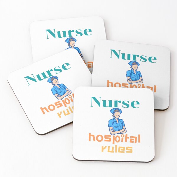 Item preview, Nurse hospital rules  designed and sold by No Talk Studio .