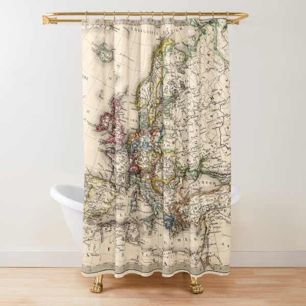 Details about   Pillar Shower Curtain Antique Ancient Interior Print for Bathroom 