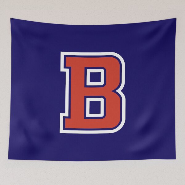 Item preview, Letter B, Initial B Varsity style in Red designed and sold by ShineCreative.