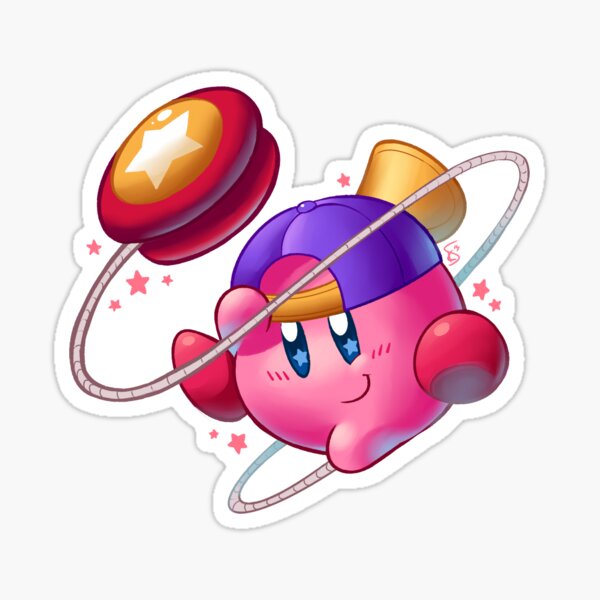 Yo-yo Kirby Sticker