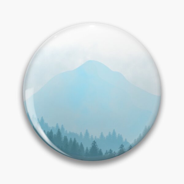 Item preview, Winter foggy Mountain designed and sold by jhgraphicsbd.