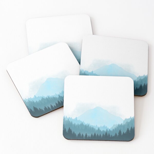 Item preview, Winter foggy Mountain designed and sold by jhgraphicsbd.