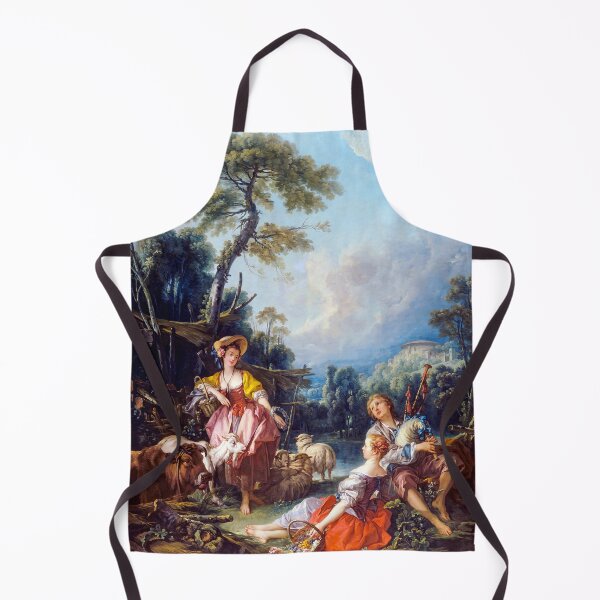 Item preview, Pastoral with a Bagpipe Player by Boucher designed and sold by academic-art.
