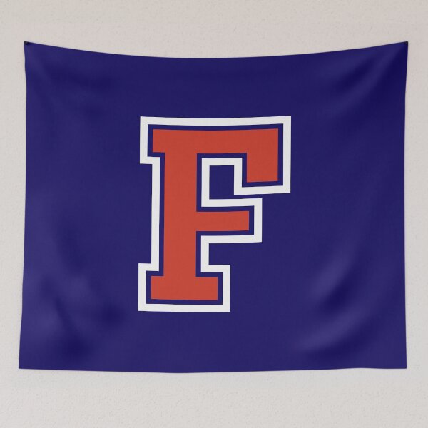 Item preview, Letter F, Initial F Varsity style in Red designed and sold by ShineCreative.
