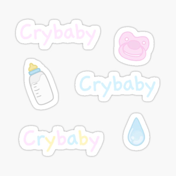 Paquete de pegatinas Crybaby Pegatina