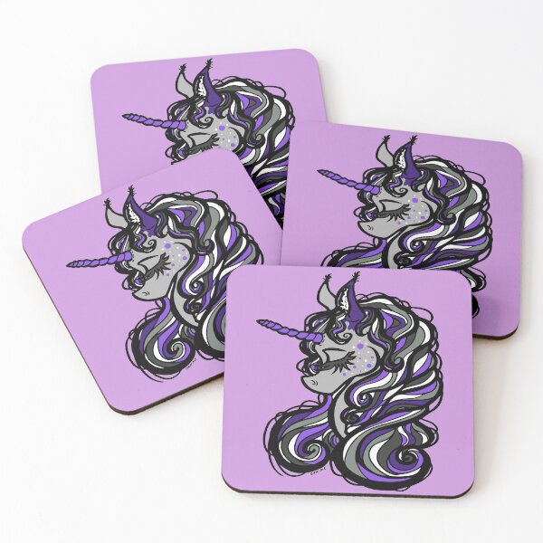 Item preview, Smoky Purple Unicorn designed and sold by JanGrackle.