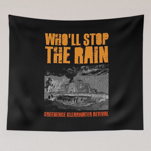 Item preview, Creedence - Who'll Stop The Rain designed and sold by BlackLineWhite.