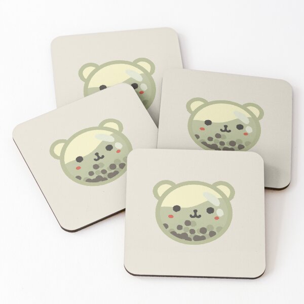 Item preview, Matcha Boba Bear designed and sold by olivejade.