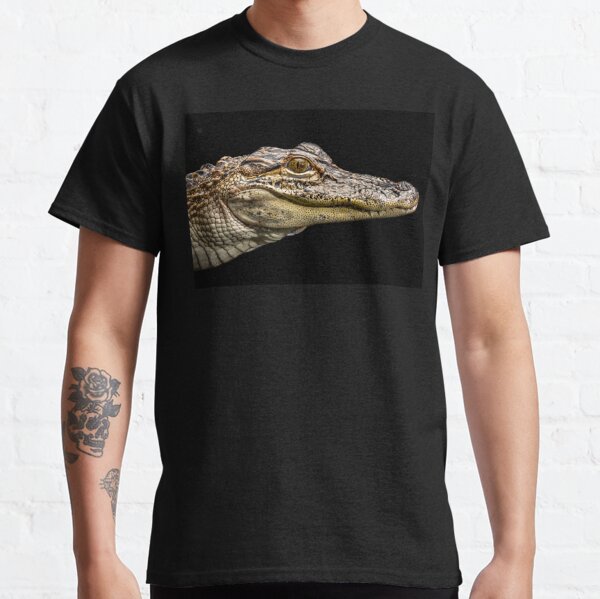 Black Crocodile Skin T Shirts Redbubble - wild savannah crocodile hunting how to hunt croc edition roblox wild savannah