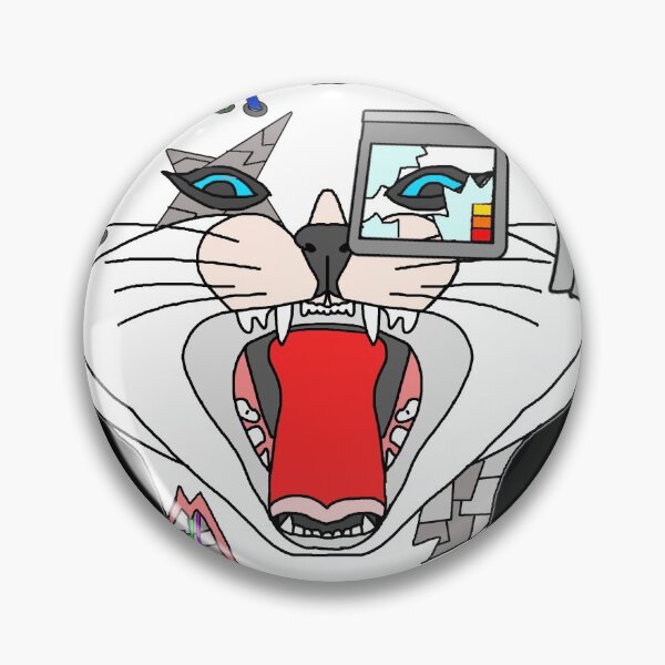 Item preview,  Robokitty Attack! White Version designed and sold by KarmaCooper42.