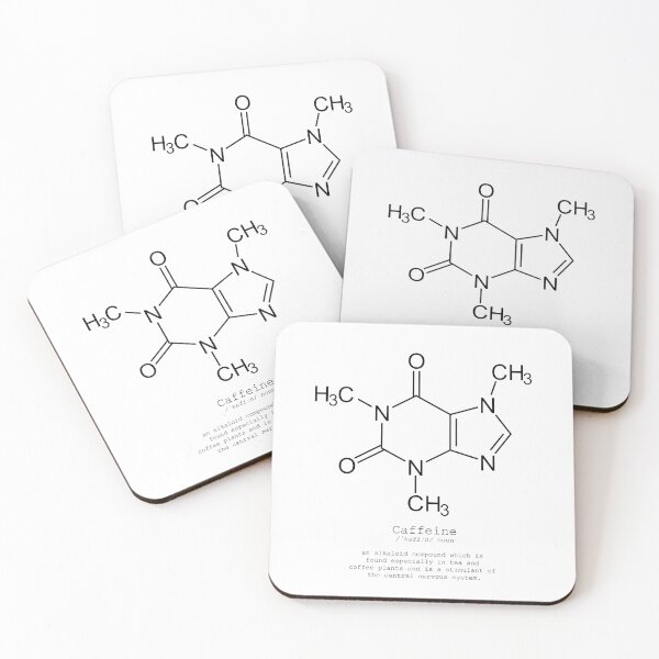 Item preview, Caffeine Molecule designed and sold by Walderbeast.