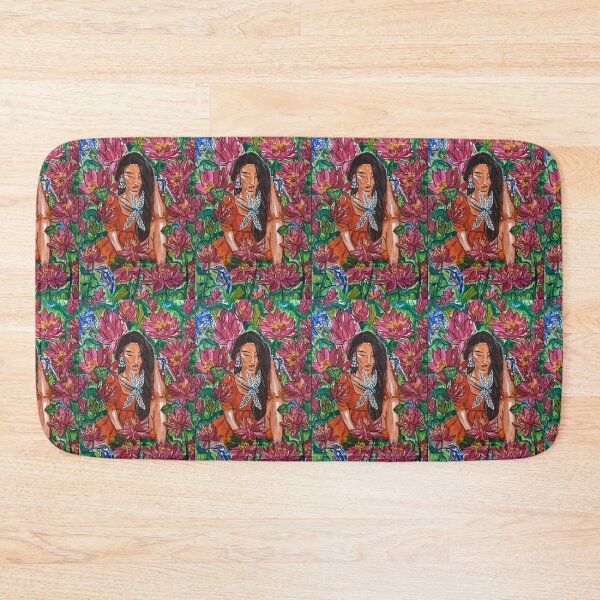 Item preview, Lotus pond  designed and sold by Nayanaart.