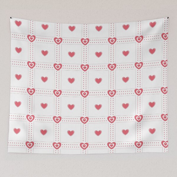 Item preview, heart pattern designed and sold by sbrstore.