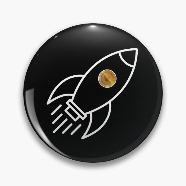 Item preview, Ethereum to the moon designed and sold by Cheerocki.