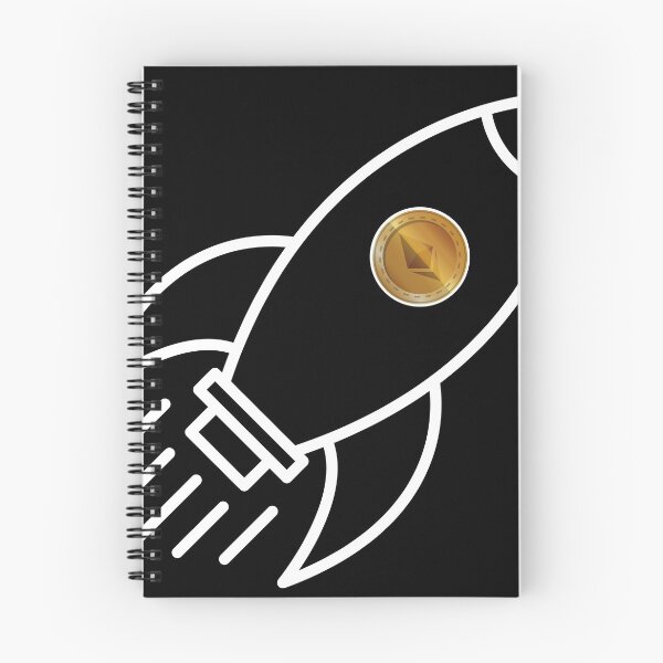 Item preview, Ethereum to the moon designed and sold by Cheerocki.