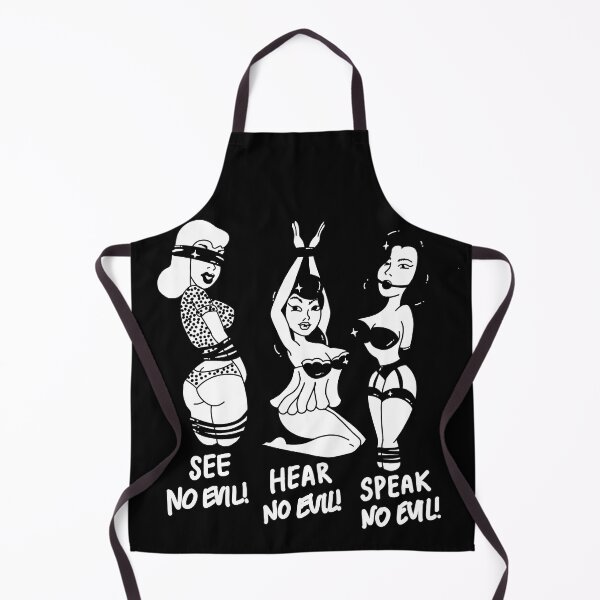 Item preview, Strippers see no evil hear no evil speak no evil respect sex work designed and sold by Eva Kiseleva.