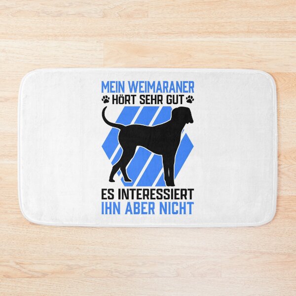 Item preview, Weimaraner hears well German hunting dog pointing dog designed and sold by madgrfx.