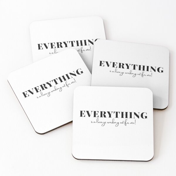 Item preview, Everything Is Always Working Out For Me!  | Law of Attraction  designed and sold by RonVivero.