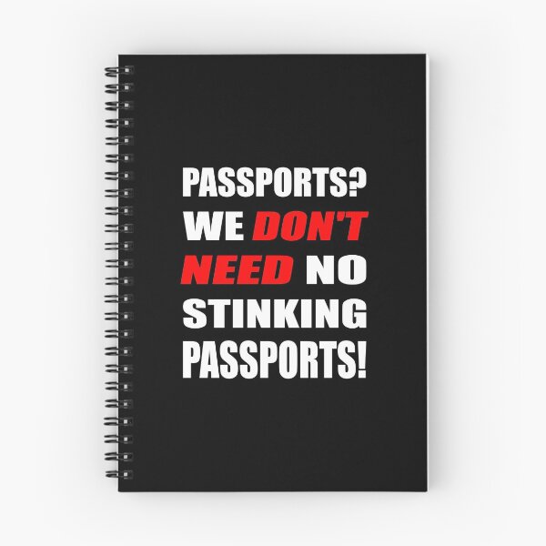 Item preview, Anti vax we dont need no stinking passport designed and sold by BigTime.