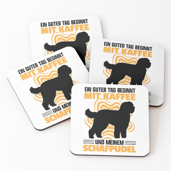 Item preview, Sheep poodle and coffee herding dog herding poodle designed and sold by madgrfx.