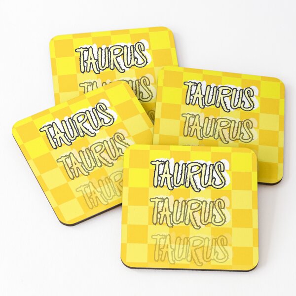 Item preview, Taurus (Yellow Checker) designed and sold by T.A.S. BRAND.