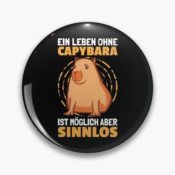 Item preview, Life without Capybara Capybara rodent designed and sold by madgrfx.