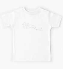 Crows on a wire Kids Tee