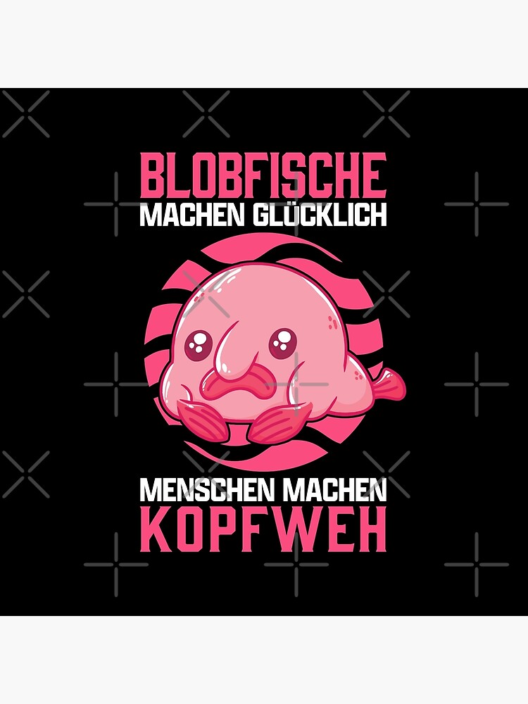 Be a blobfish ugly fish marine animal Postcard by madgrfx