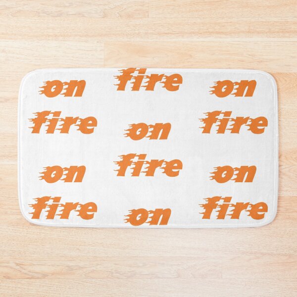 Item preview, The Red E Brand presents an "on fire" text design thats in flames. designed and sold by The-Red-E-Brand.