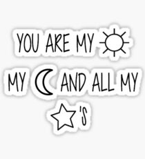 Sun, Moon, & Star Embroidery Sticker
