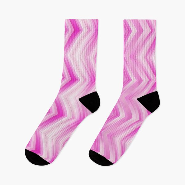 Item preview, pink zigzag pattern designed and sold by sbrstore.