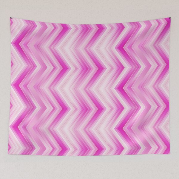 Item preview, pink zigzag pattern designed and sold by sbrstore.