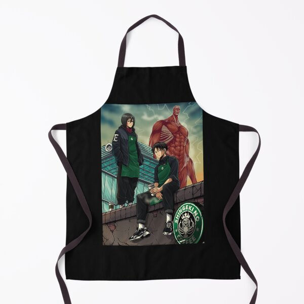 Item preview, Shingeki pas de café Sticker designed and sold by BetsyBuckridge.
