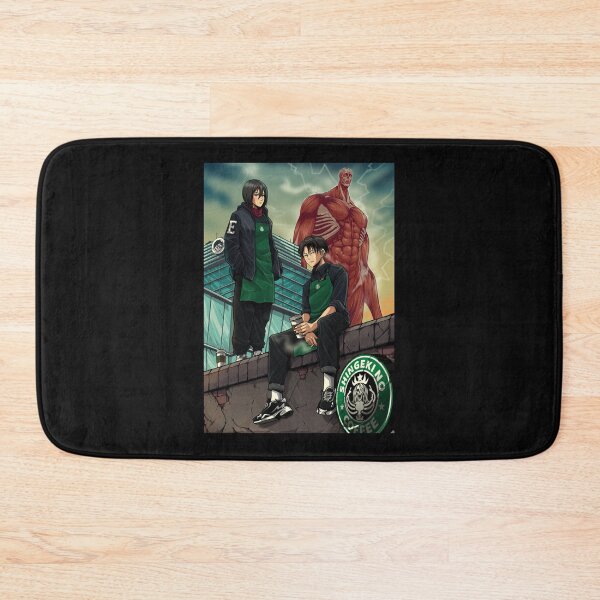 Item preview, Shingeki pas de café Sticker designed and sold by BetsyBuckridge.
