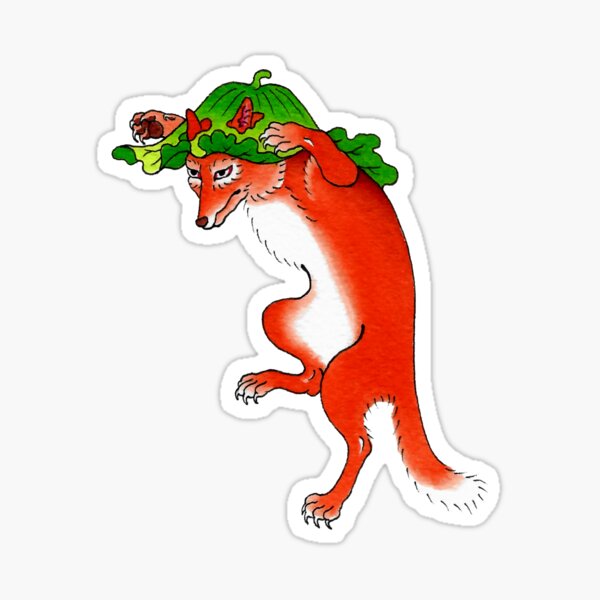 Kitsune Sticker
