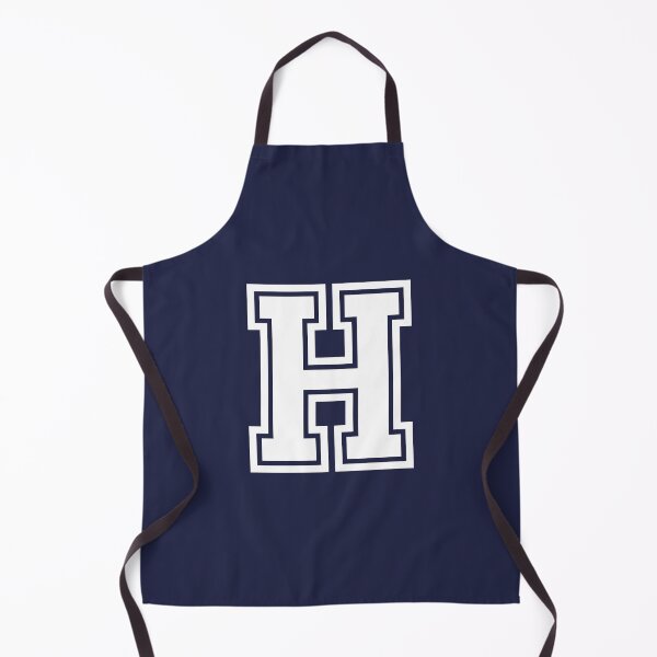 Item preview, Letter H, Initial H Varsity style in White designed and sold by ShineCreative.